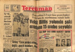Tercüman Gazetesi 29 Temmuz 1962 - İşçiler 12 Ağustosta Ereğlide Büyür Bir Miting Yapacaklar GZ67562 - 2