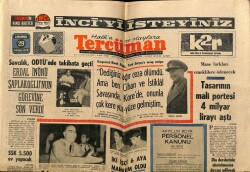 Tercüman Gazetesi 29 Temmuz 1970 - Münih Ölimpiyat Sitesinin Temeline Türk Teri Giriyor GZ65428 - 2
