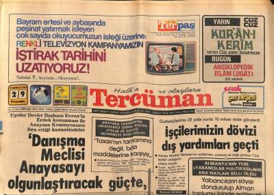 Tercüman Gazetesi 29 Temmuz 1982 - Fransa Ve Mısır Güvenlik Konseyini Toplantıya Çağırdı GZ54514 - 1