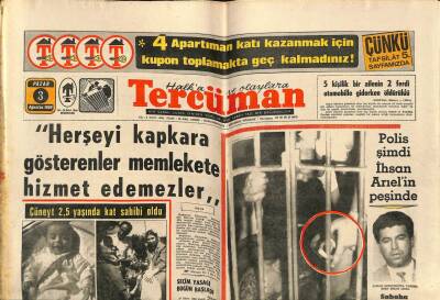 Tercüman Gazetesi 3 Ağustos 1969 - Merihe Gidecek 10 Astronot Gezegende 10 Gün Kalacak GZ70767 - 1