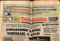 Tercüman Gazetesi 3 Ağustos 1978 - THY İle Hava - İş Arasında Nihayet Anlaşma Sağlandı GZ67235 - 1