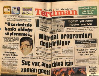 Tercüman Gazetesi 3 Ağustos 1983 - Doğum Günü Hediyesi GZ54555 - 1
