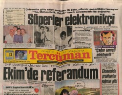 Tercüman Gazetesi 3 Ağustos 1988 - Kayahandan Bir Rekor Daha ! GZ65480 - 2