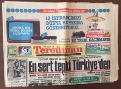 Tercüman Gazetesi 3 Ekim 1985 - Törörist Devlet İsrailinTunusa Saldırısı Kınanıyor GZ10362 - 2