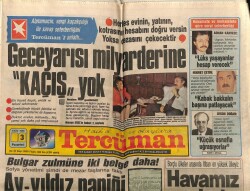 Tercüman Gazetesi 3 Ekim 1988 - Sağ Seçmen Sola Oy Vermez GZ64559 - 2