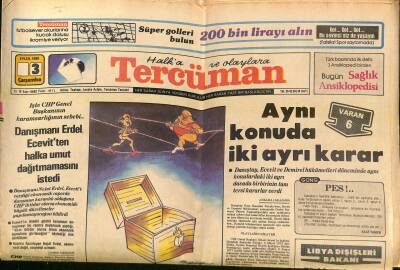 Tercüman Gazetesi 3 Eylül 1980 - Sterlinin Değeri Yeniden Belirlendi GZ118885 - 1