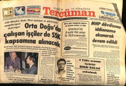 Tercüman Gazetesi 3 Eylül 1981 - Orta Doğuda Çalışan İşçiler de SSK Kapsamına Alınacak GZ67330 - 2