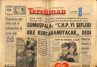 Tercüman Gazetesi 3 Haziran 1964 - Kapalıçarşıda Döviz Kaçıran Lübnanlı Bir Kuyumcu Yakalandı GZ77520 - 1