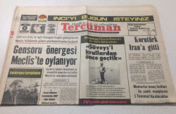 Tercüman Gazetesi 3 Haziran 1975 - Korutürk İrana Gitti - GZ15367 - 2