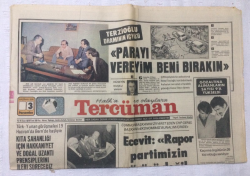 Tercüman Gazetesi 3 Haziran 1976 - Arafat Rusyadan Canpolat Fransadan Yardım İstedi - GZ17259 - 1