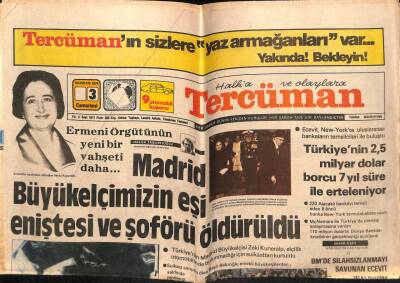 Tercüman Gazetesi 3 Haziran 1978 - Petrol İş Grevi Daha Yaygın Ve Etkin Hale Getiriliyor GZ55276 - 1