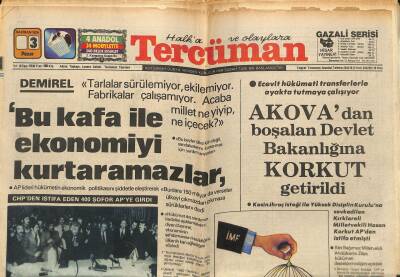 Tercüman Gazetesi 3 Haziran 1979 - MHP Gaziantep İl Yönetim Kurulu Üyesi Öldürüldü - CHPden İstifa Eden 400 Şoför APye Girdi GZ121873 - 1