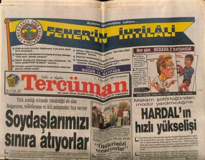 Tercüman Gazetesi 3 Haziran 1989 - Demirel Turp Gibi GZ65419 - 1