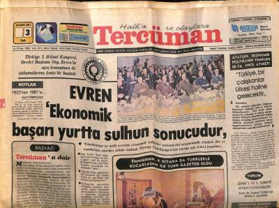 Tercüman Gazetesi 3 Kasım 1981 - ASALA Militanı 6 Ermeni İstanbulda 9 Kilo Eroinle Ele Geçirildi GZ67239 - 1