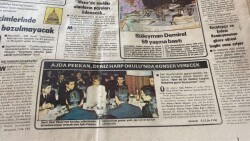Tercüman Gazetesi 3 Kasım 1982 - Ajda Pekkan , Deniz Harp Okulunda Konser Verecek GZ114057 - 2