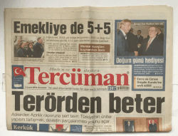 Tercüman Gazetesi 3 Kasım 2004 - Erdoğanla Tartışan Vekil , Grubu Terk Etti GZ5826 - 2