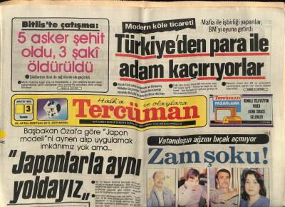 Tercüman Gazetesi 3 Mayıs 1985 - Doğum Günü Hediyesi GZ54480 - 1
