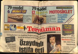 Tercüman Gazetesi 3 Ocak 1979 - İstanbulda Silahlı 2 Kişi Bir Mutemedi Soyarak 765 Bin Lira Aldı GZ70369 - 1