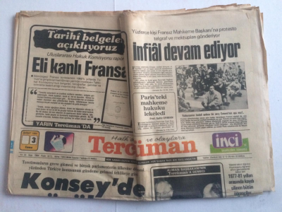 Tercüman Gazetesi 3 Şubat 1984 - Konseyde Çözülme - GZ15161 - 1