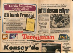 Tercüman Gazetesi 3 Şubat 1984 - Yüzlerce Kişi Fransız Mahkeme Başkanına Protesto Telgraf Ve Mektupları Gönderdi GZ70132 - 1