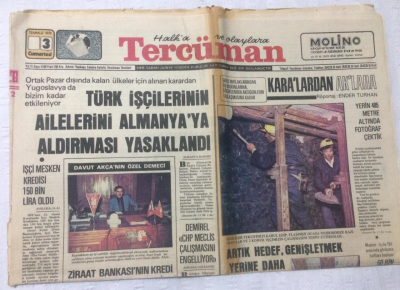Tercüman Gazetesi 3 Temmuz 1976 - Erbakan Anadolunun 5 Bin Yıllık Yapısını Değiştireceğiz - GZ17232 - 2