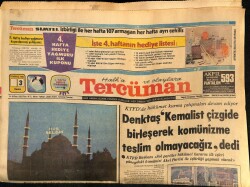 Tercüman Gazetesi 3 Temmuz 1981 - Necip Fazıl Kısakürek Bütün Eserlerimi İman Ve İslam Atlasında Mihraklandırmış Oluyorum GZ65945 - 2