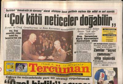 Tercüman Gazetesi 3 Temmuz 1987 - İstanbulun Milletvekili Sayısı 45 Oldu GZ83295 - 1