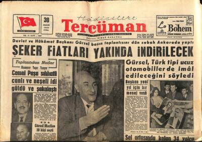 Tercüman Gazetesi 30 Aralık 1960 - Sanatçılar da Kurucu Meclise Girmek İstiyor GZ67512 - 1