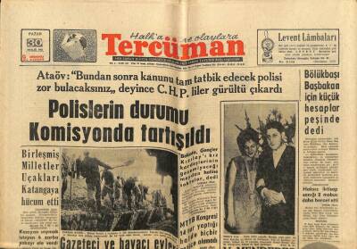 Tercüman Gazetesi 30 Aralık 1962 - Bölükbaşı Başbakan İçin Küçük Hesaplar Peşinde Dedi GZ67648 - 1