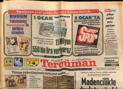 Tercüman Gazetesi 30 Aralık 1982 - Kumkapıda Çıkan Yangında İkisi Çocuk 5 Kişi Can Verdi GZ67049 - 2