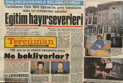 Tercüman Gazetesi 30 Aralık 1985 - Kıdem Fonundan İşşize Ödenek GZ103375 - 1