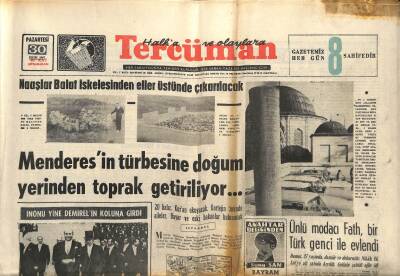 Tercüman Gazetesi 30 Ekim 1967-Yeni Santral Kurulursa İstanbulun Elektriği 20 Yıl Süre İle Kesilmeyecek-Ünlü Modacı Fath , Bir Türk Genci İle Evlendi GZ123494 - 1