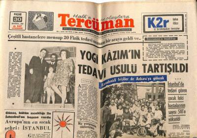 Tercüman Gazetesi 30 Haziran 1968 - Kadın Ayakkabıcılığı Sahasında Bir Türk 1968 Oskarını Aldı GZ54120 - 1