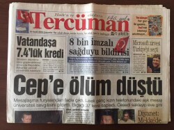 Tercüman Gazetesi 30 Kasım 2005 - İnsan Hakları Hutbesi GZ10497 - 1