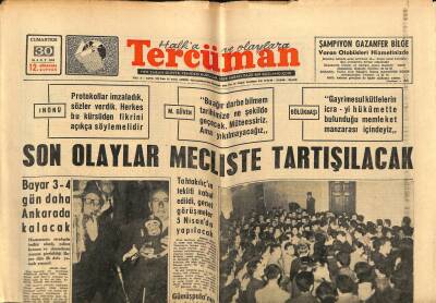 Tercüman Gazetesi 30 Mart 1963 - Polis, Avrupada Kaybolan Elçilik Katibini Arıyor GZ67563 - 2