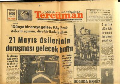 Tercüman Gazetesi 30 Mayıs 1963 - Ses Sanatkârı Türkan Dizer İntihar Etti - Sağlık Bakanı Afyon Olayını Dün Doğruladı GZ123389 - 1