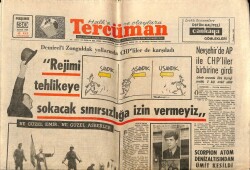 Tercüman Gazetesi 30 Mayıs 1968 - Scorpion Denizaltısından Ümit Kesildi GZ70734 - 2