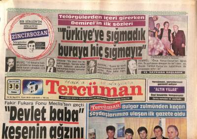 Tercüman Gazetesi 30 Mayıs 1986 - MKYK Çekişmesi Kördüğüm Oldu GZ74657 - 1