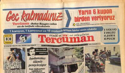 Tercüman Gazetesi 30 Nisan 1984 - Doğum Günü Hediyesi GZ54541 - 1
