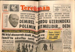 Tercüman Gazetesi 30 Ocak 1969 - Amerikan Elçisi Komer , Eşi İle Türkiyeden Ayrıldı GZ67948 - 1