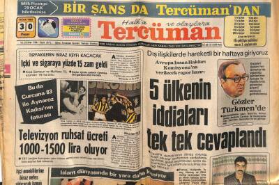 Tercüman Gazetesi 30 Ocak 1983 - Doğum Günü Hediyesi GZ53976 - 1