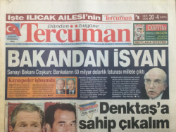 Tercüman Gazetesi 30 Ocak 2003 - Denktaşa Sahip Çıkalım - GZ12747 - 2