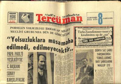 Tercüman Gazetesi 30 Temmuz 1967 - İngiltere Kıbrısa 1960 Anayasasını İstiyor GZ54792 - 1