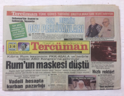 Tercüman Gazetesi 30 Temmuz 1987 - Rumun Maskesi Düştü - GZ17342 - 1