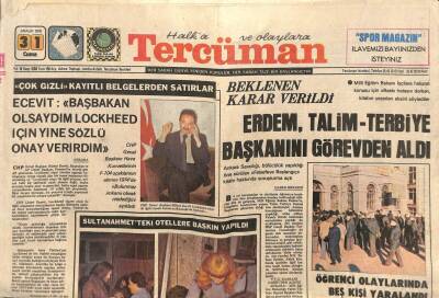 Tercüman Gazetesi 31 Aralık 1976 - Anadolu Ajansında Greve Gidiliyor - Polis , Hippilerde Esrar Aradı GZ113101 - 1