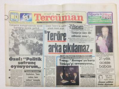 Tercüman Gazetesi 31 Ekim 1985 - Sovyetler Birliği Ve Yandaşlarının Son Oyunu GZ53528 - 1