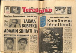 Tercüman Gazetesi 31 Mart 1968 - Şahlanış Mitingi Ankarada Yapıldı GZ67083 - 2