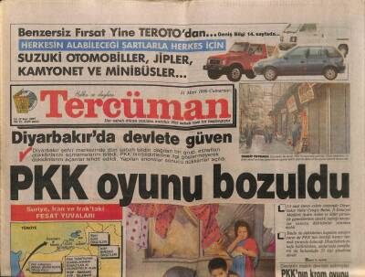 Tercüman Gazetesi 31 Mart 1990 - Dr. Sadık Ahmet Ve İbrahim Şerife Tahliye Oldu GZ83263 - 1