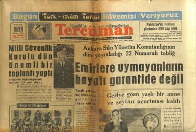 Tercüman Gazetesi 31 Mayıs 1963 - A.P. Genel Merkez Üyelerinin Toptan İstifası İsteniyor GZ123390 - 1