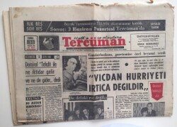 Tercüman Gazetesi 31 Mayıs 1968 -Vicdan Hürriyeti İrtica Değildir GZ6343 - 2